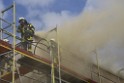 Dachstuhlbrand Koeln Poll Geislarerstr P058